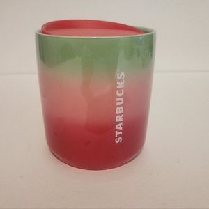 Starbucks 2020 Holiday tumbler 8oz watermelon colors